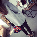 Korean Knit V-neck Cardigan Loose Solid Color Sweater - Oh Yours Fashion - 4