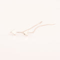 Smooth Triangle Chain Tassel Earrings - Oh Yours Fashion - 4