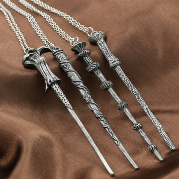 Alloy Ornament Magic Wand Necklace - Oh Yours Fashion - 1