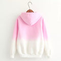 Gradient Color Korean Hooded Long Sleeves Hoodie - Oh Yours Fashion - 4