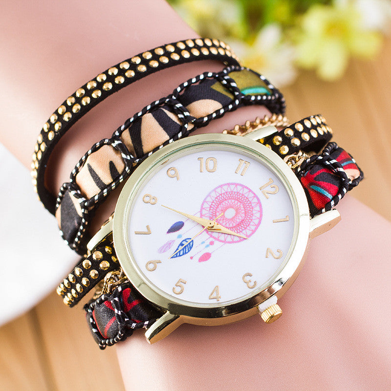National Style Dreamcatcher Bracelet Watch - Oh Yours Fashion - 3