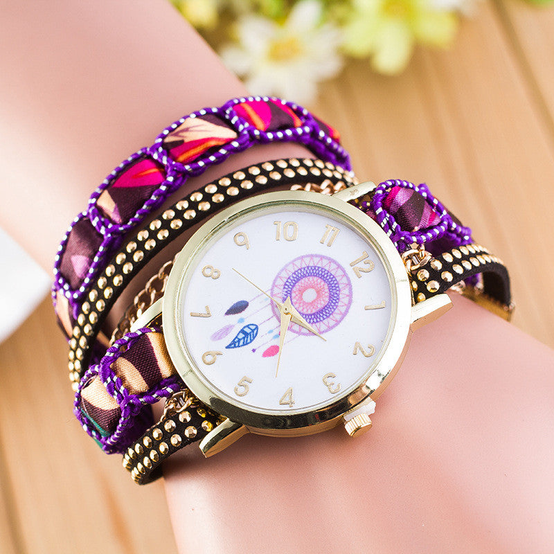 National Style Dreamcatcher Bracelet Watch - Oh Yours Fashion - 2