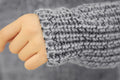 High Neck Knitting Irregular Hem Sweater - Oh Yours Fashion - 7