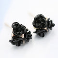 Ceramic Roses Diamond Earring - Oh Yours Fashion - 15
