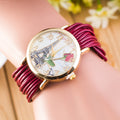 National Style Woven Rose Tower Watch - Oh Yours Fashion - 5