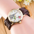 National Style Woven Rose Tower Watch - Oh Yours Fashion - 7