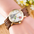 National Style Woven Rose Tower Watch - Oh Yours Fashion - 12