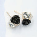 Ceramic Roses Diamond Earring - Oh Yours Fashion - 8