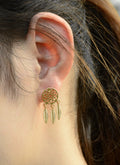 Dreamcatcher Hollow Out Feather Earring Ring Bracelet Necklace - Oh Yours Fashion - 7