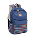 Retro Embroidery Canvas Backpack School Bag - Oh Yours Fashion - 5