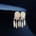 Dreamcatcher Hollow Out Feather Earring Ring Bracelet Necklace - Oh Yours Fashion - 5