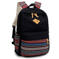 Retro Embroidery Canvas Backpack School Bag - Oh Yours Fashion - 4