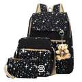 Korean Style Lovely Star Printed Leisure Street Three-Piece Bags - Oh Yours Fashion - 3