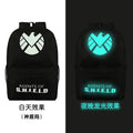 Noctilucent Canvas Chic Backpack Black School Bag - Oh Yours Fashion - 4