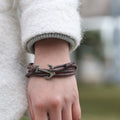 Popular Anchor Decorate Leather Bracelet - Oh Yours Fashion - 3