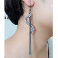 Exaggerated Crystal Tassels Party Earrings - Oh Yours Fashion - 22