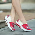 Shaking Print Women's Breathable Sneakers - Oh Yours Fashion - 9