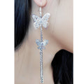Exaggerated Crystal Tassels Party Earrings - Oh Yours Fashion - 43