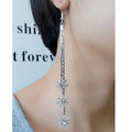 Exaggerated Crystal Tassels Party Earrings - Oh Yours Fashion - 30