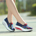 Shaking Print Women's Breathable Sneakers - Oh Yours Fashion - 12