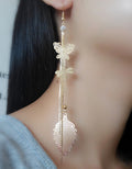 Exaggerated Crystal Tassels Party Earrings - Oh Yours Fashion - 5