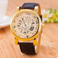 Hollow Out Round Dial Fashion Watch - Oh Yours Fashion - 3