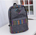 National Flavor Canvas Backpack School Travel Bag - Oh Yours Fashion - 2