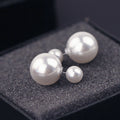 Candy Color Big Little Pearl Earring - Oh Yours Fashion - 2