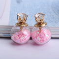 Fashion Glass Ball Color Star Earring - Oh Yours Fashion - 5