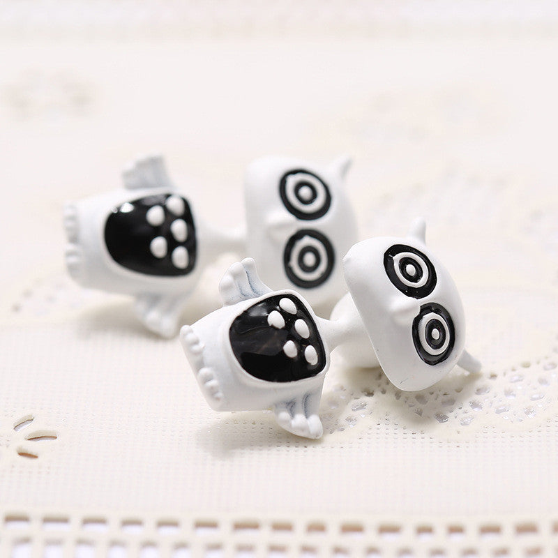 3D Cartoon Animals Through Stud Earrings - Oh Yours Fashion - 11