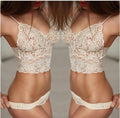 Sexy White Lace Underwear Bikini Suits - Oh Yours Fashion - 1