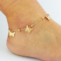 Butterfly Tassel Bell Beads Anklet - Oh Yours Fashion - 1