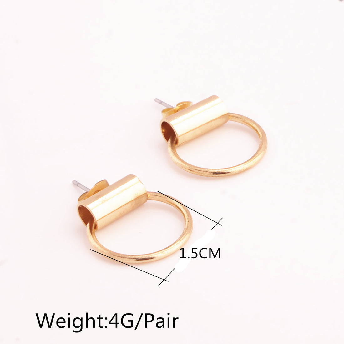 Personality Metal Ring Women's Earrings - Oh Yours Fashion - 1