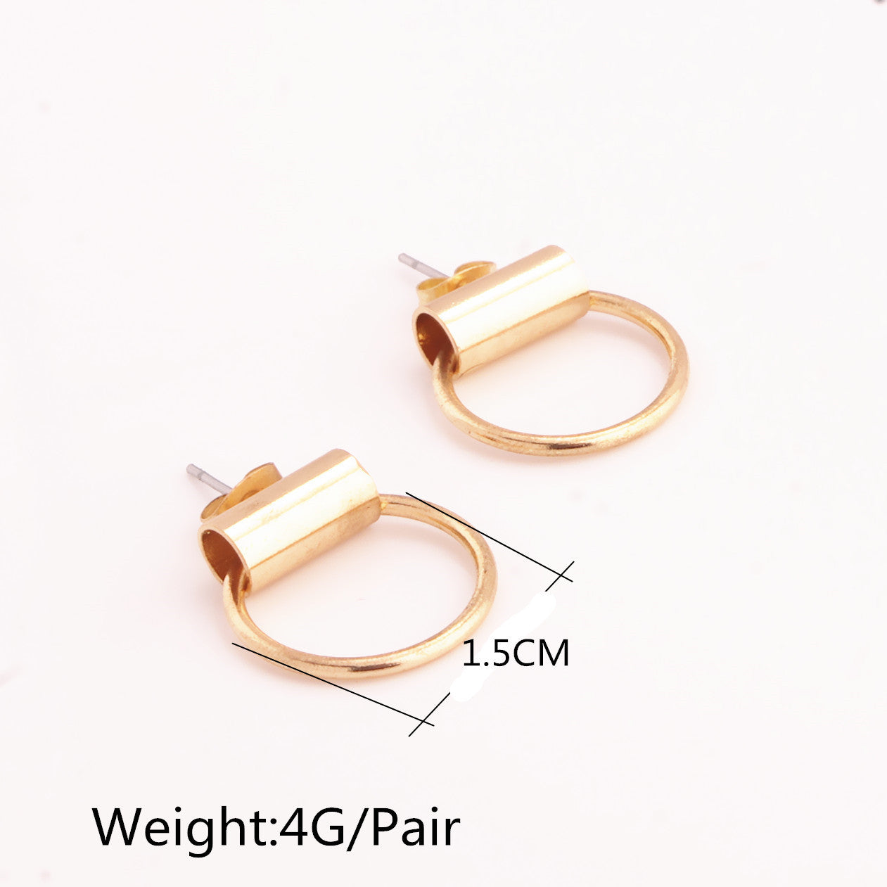 Personality Metal Ring Women's Earrings - Oh Yours Fashion - 2