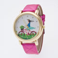 Sweet Bicycle Girl Crystal Watch - Oh Yours Fashion - 6