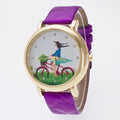 Sweet Bicycle Girl Crystal Watch - Oh Yours Fashion - 4