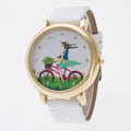 Sweet Bicycle Girl Crystal Watch - Oh Yours Fashion - 2