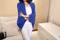 Batwing Solid Color Shawl Knit Loose Cardigan - Oh Yours Fashion - 7