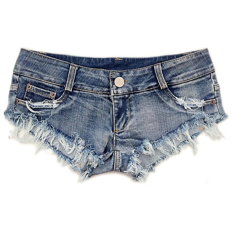 Super Hot Rough Edges Ripped Sexy Club Shorts - OhYoursFashion - 5