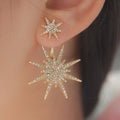 Crystal Luxury Six-Pointed Star Single Earring - Oh Yours Fashion - 1