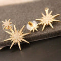 Crystal Luxury Six-Pointed Star Single Earring - Oh Yours Fashion - 2
