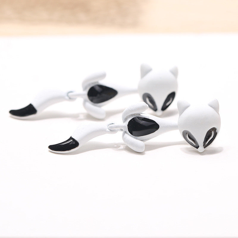 3D Cartoon Animals Through Stud Earrings - Oh Yours Fashion - 14