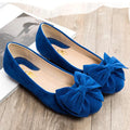 Creative Bowknot Suede Comfortable Flat Shoes Sneaker - OhYoursFashion - 9