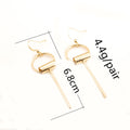 Beautiful Strip Tassel Of Brass Earrings - Oh Yours Fashion - 7