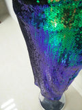 Fantasy Glossy Sequins Bodycon Pencil Knee-Length Skirt - Oh Yours Fashion - 4