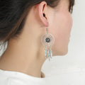 National Style Feather Tassel Earrings - Oh Yours Fashion - 5