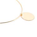 Copper Collar Sequins Clavicle Necklace - Oh Yours Fashion - 2