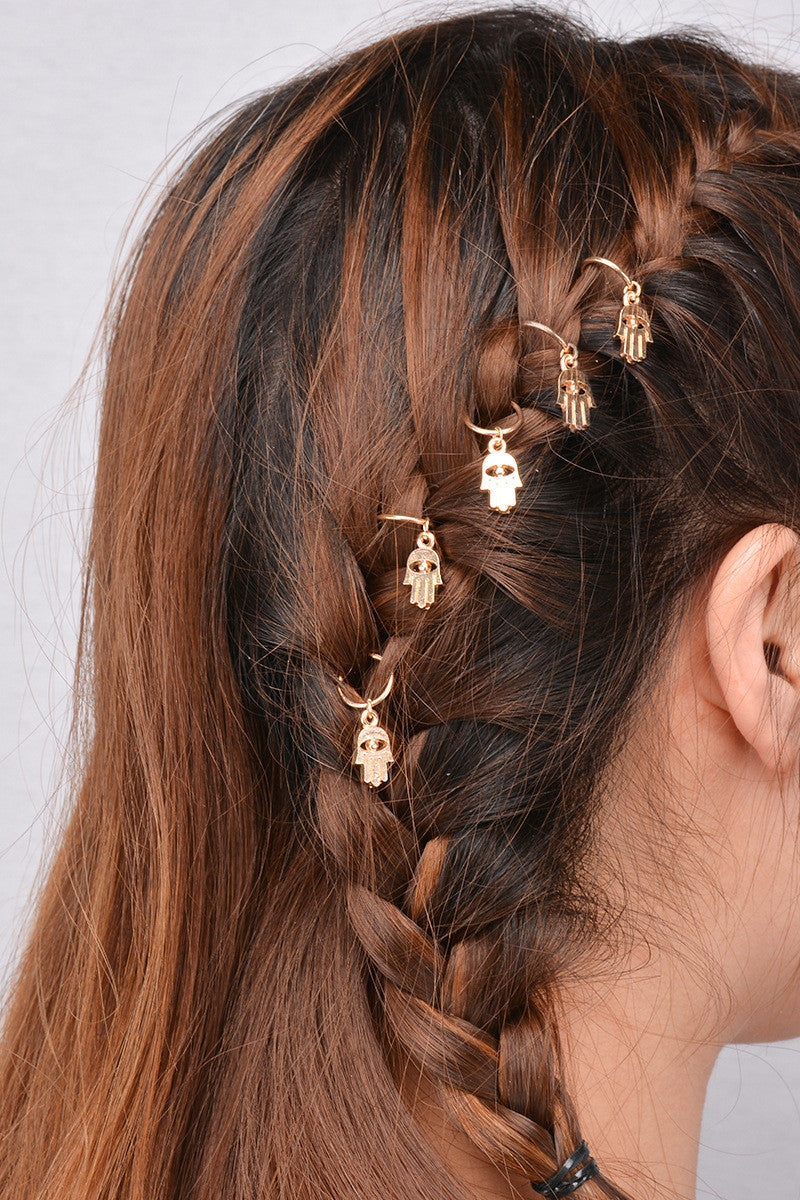 Unique African Stars Plait Leaves 5 Hairpin - Oh Yours Fashion - 2