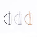 Simple D Shape Women's Hairpin - Oh Yours Fashion - 8