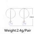 Sweet Circle Pearl Women's Earrings - Oh Yours Fashion - 5